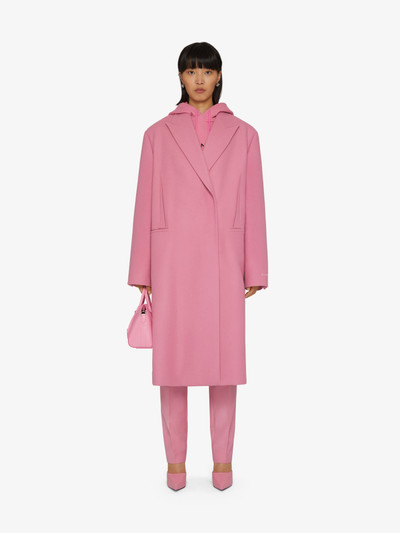 Givenchy OVERSIZED DART COAT IN WOOL outlook
