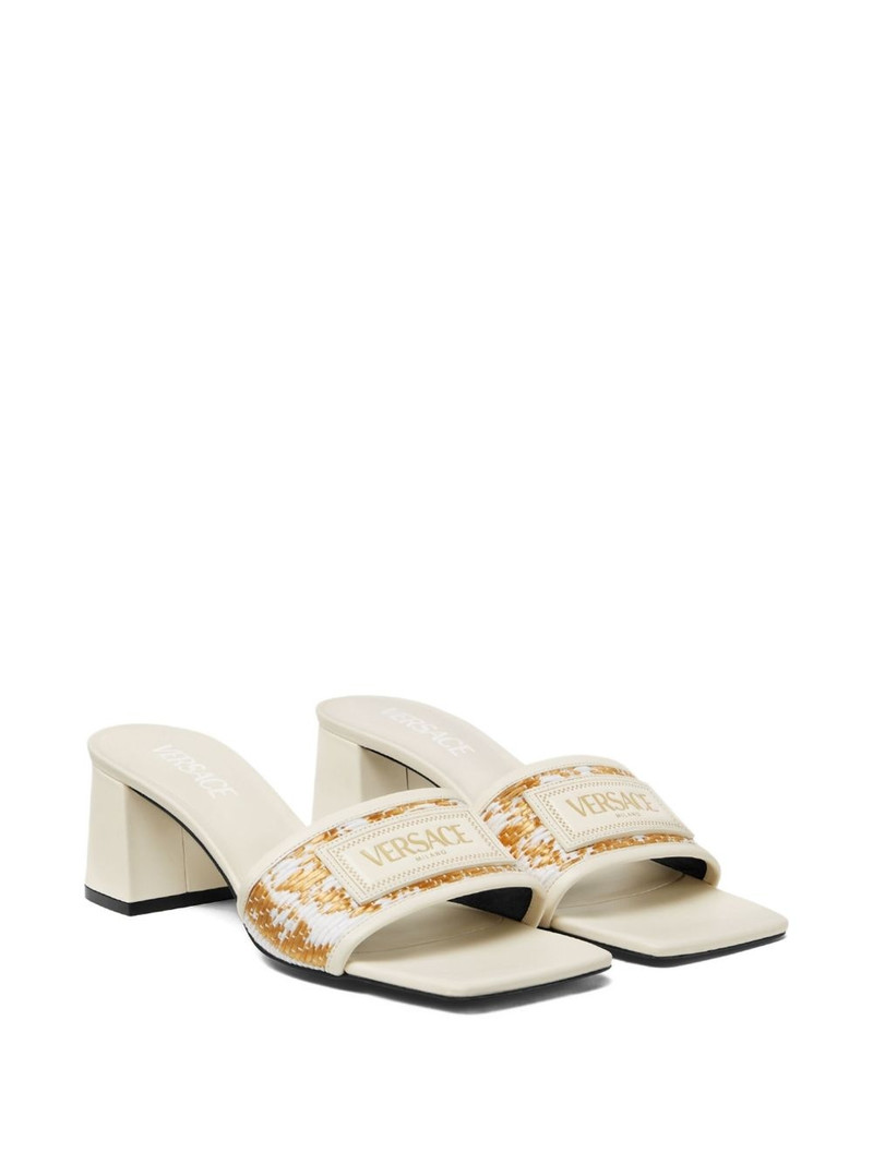 VERSACE Theia mules outlook