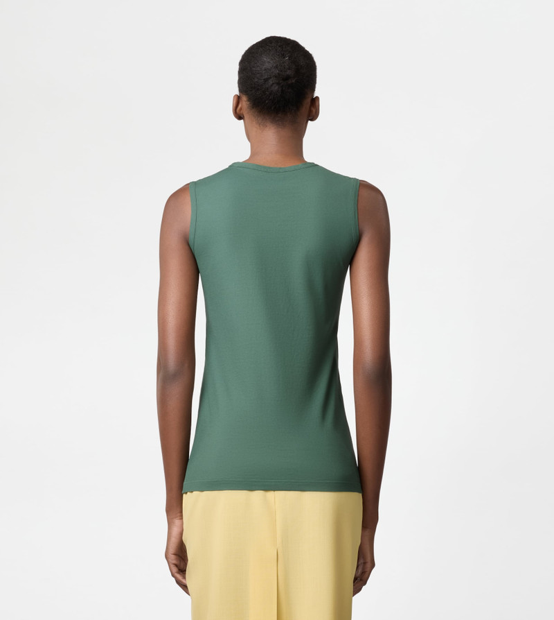TOP IN COTTON JERSEY - GREEN 4