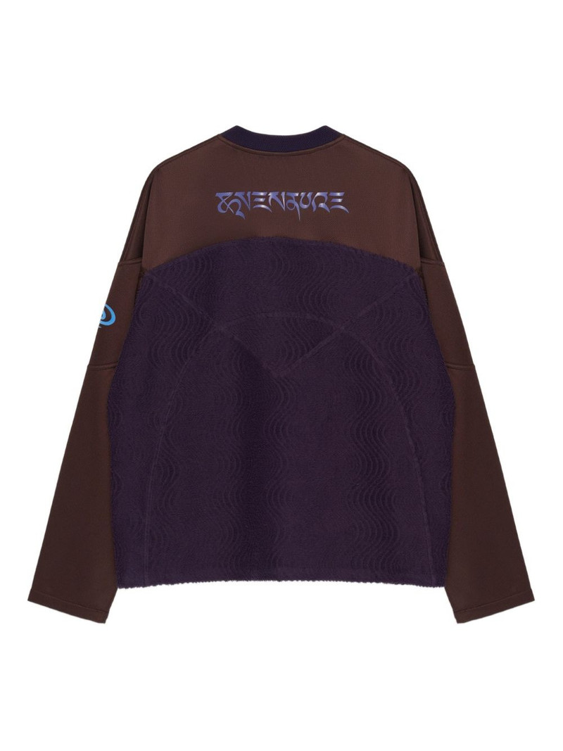 NAMESAKE textured panelled sweatshirt outlook