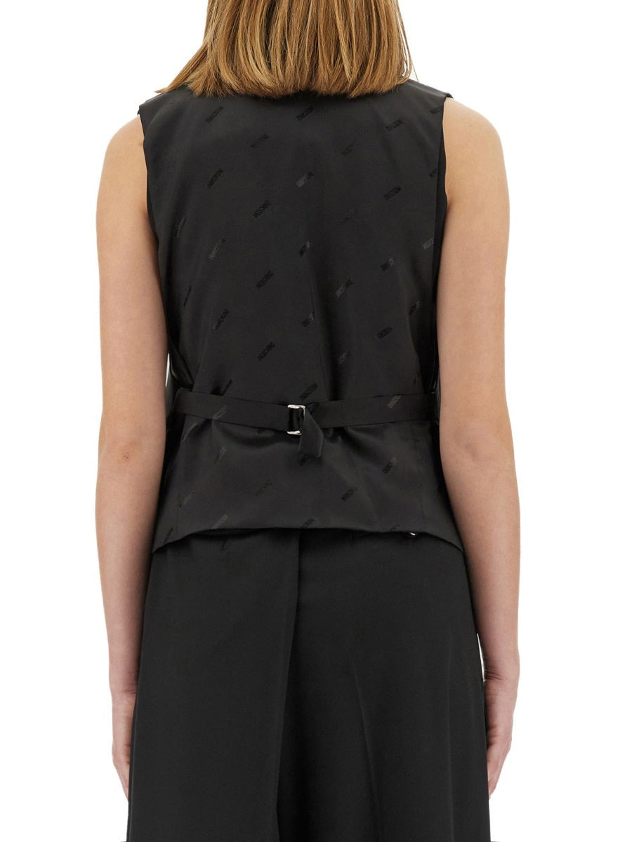 Moschino Women Virgin Wool Vest - 3