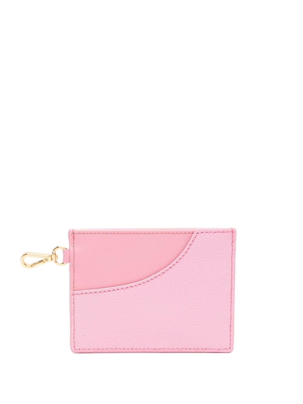 Comma logo-plaque leather cardholder - 2