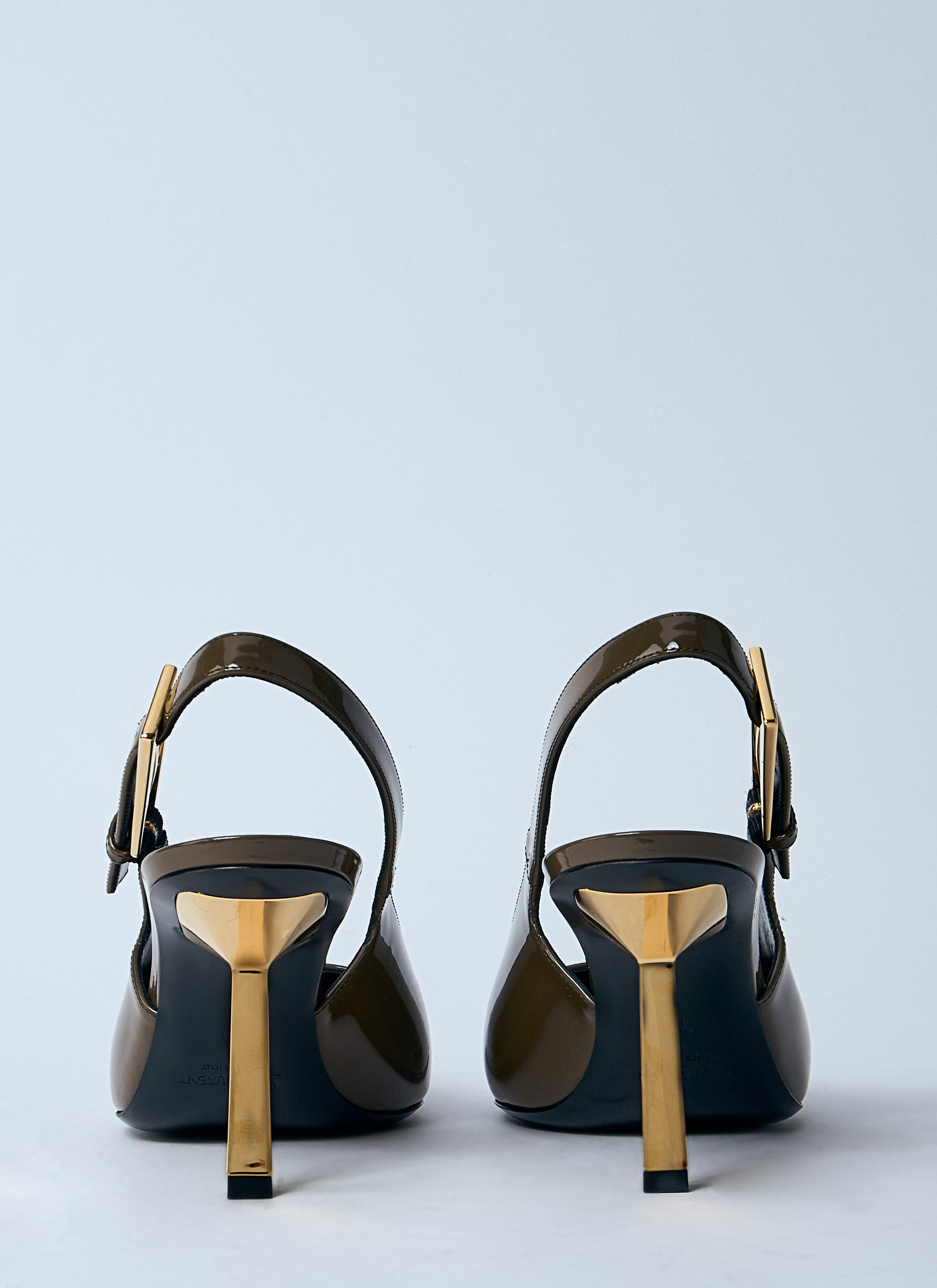 Saint Laurent Women Lee Slingback Pumps - 5