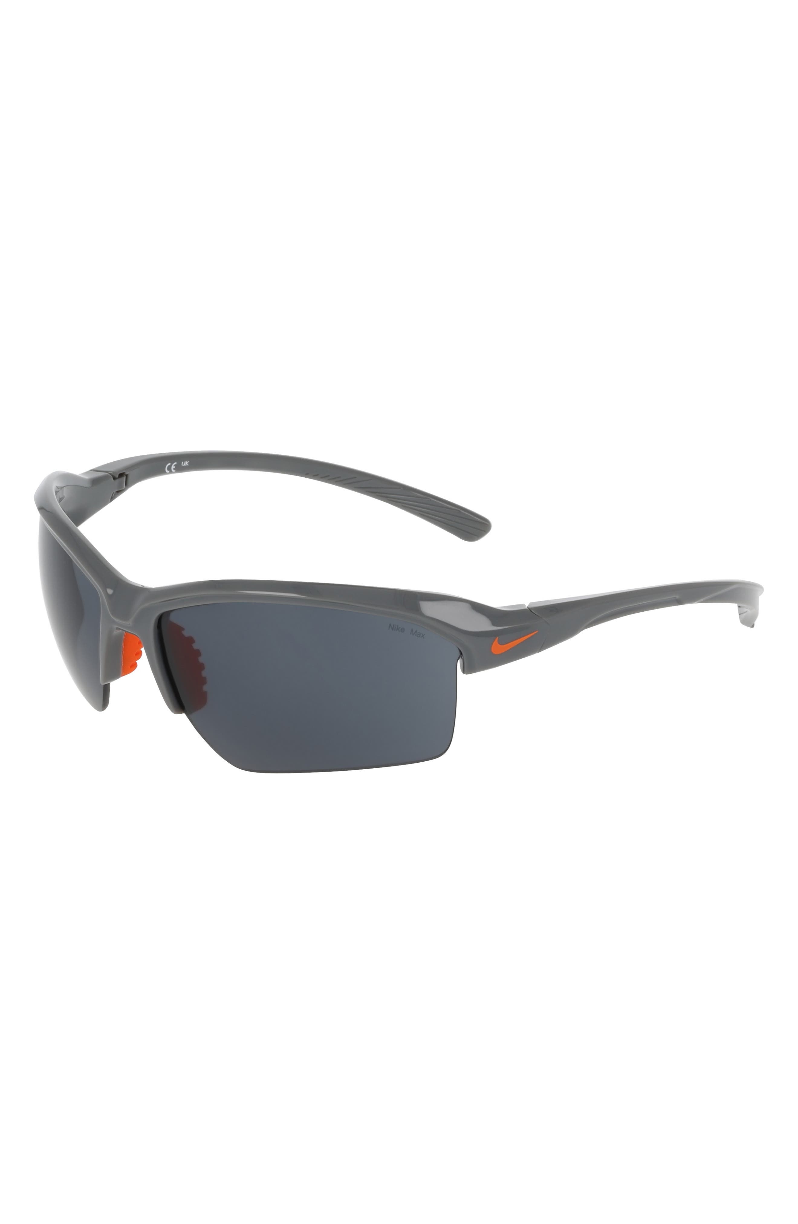 Nike Skylon Ace 70mm Rectangular Sunglasses in Smoke Grey /Grey at Nordstrom - 2