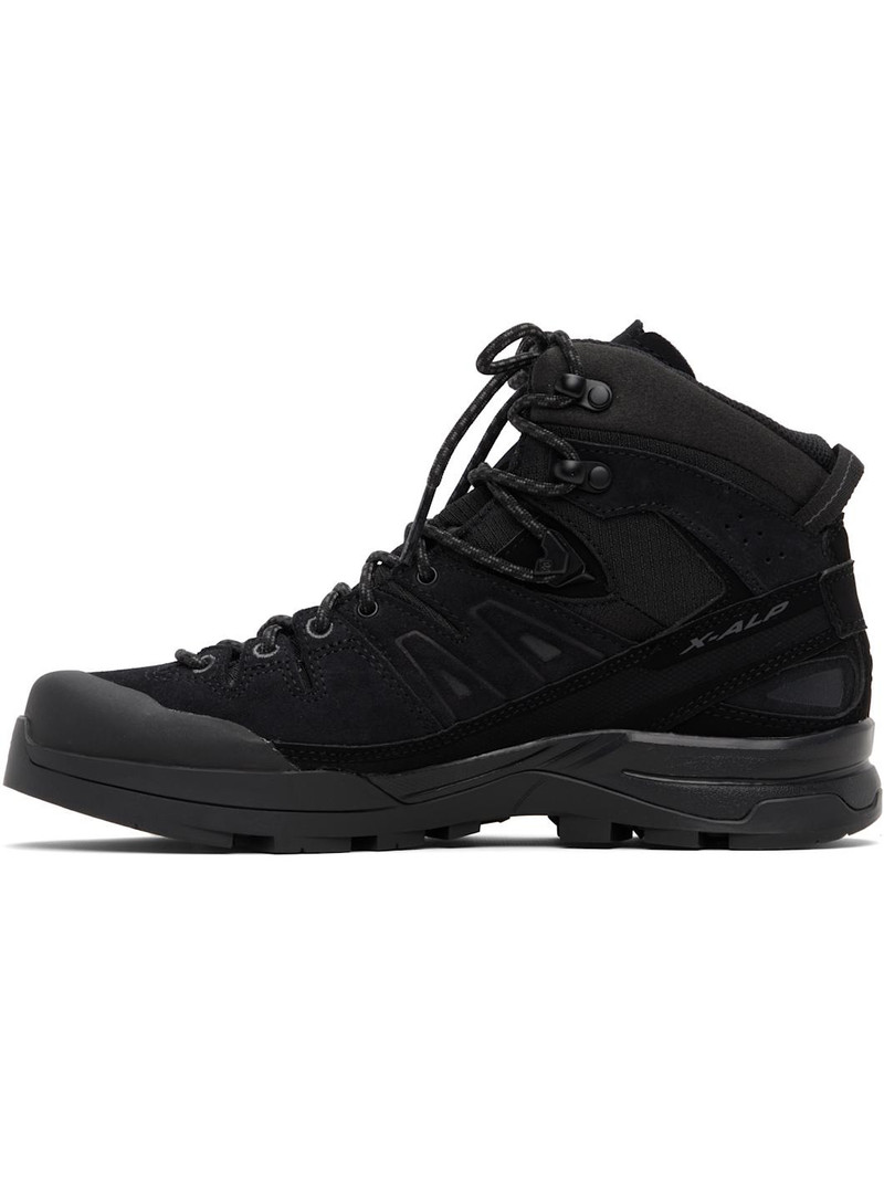 SALOMON Black X-ALP Mid Leather GORE-TEX Boots outlook