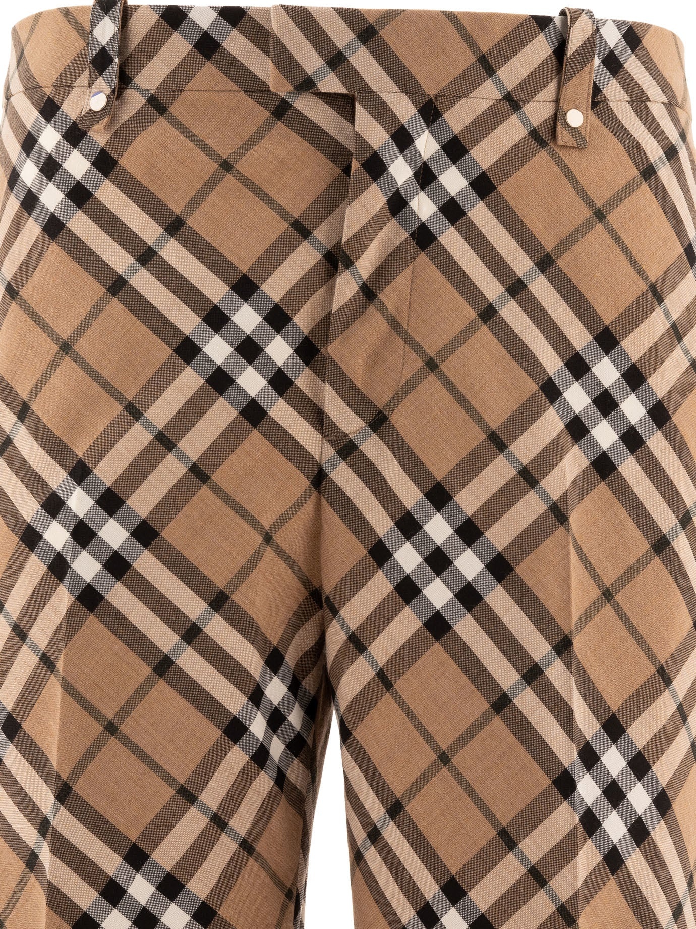 Burberry Wool Blend Tailored Trousers - 3