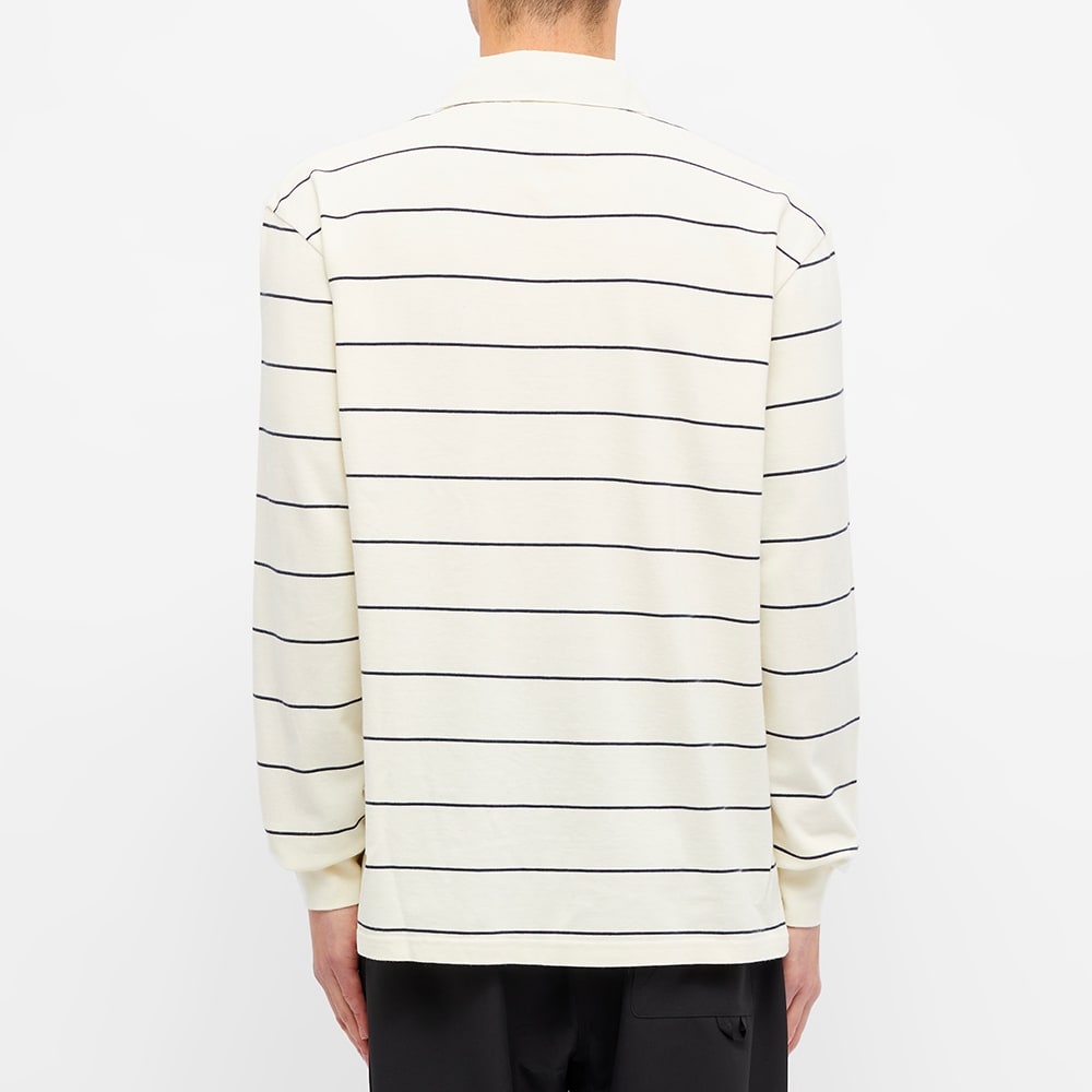 Wood Wood Beck Striped Rugby Shirt - 5