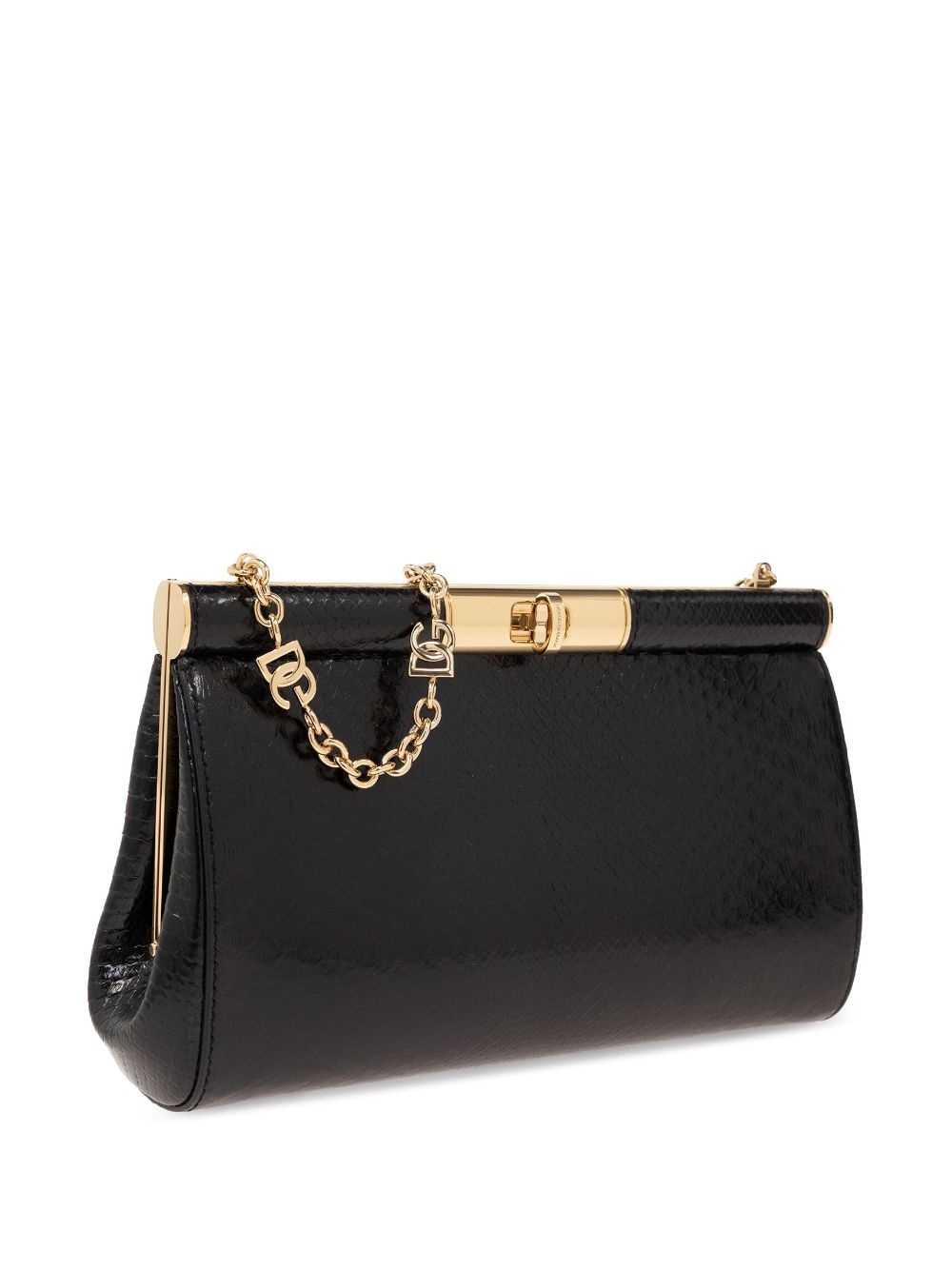 leather clutch bag - 4