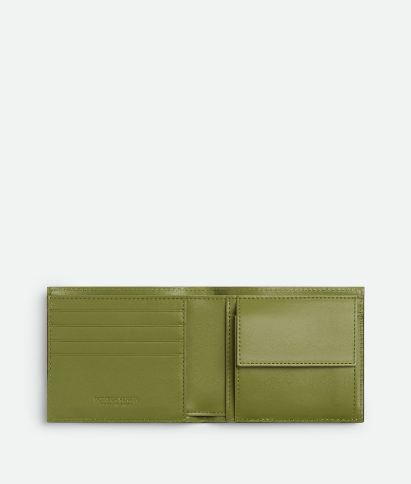 Bottega Veneta Intrecciato Bi-Fold Wallet With Coin Purse outlook