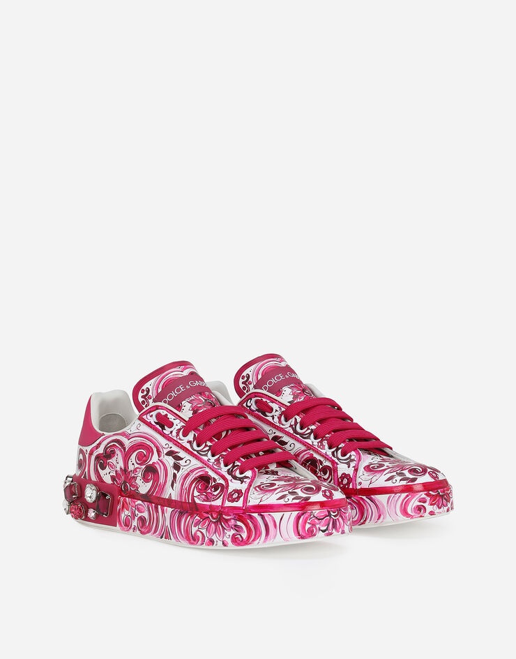 Calfskin Portofino sneakers - 2