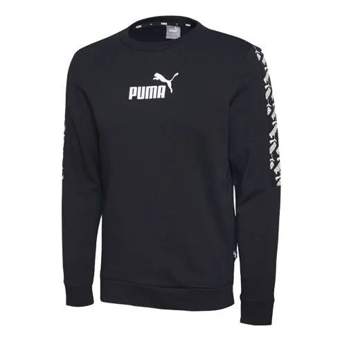 PUMA Classic Printing Round Neck Black 584096-01 - 1