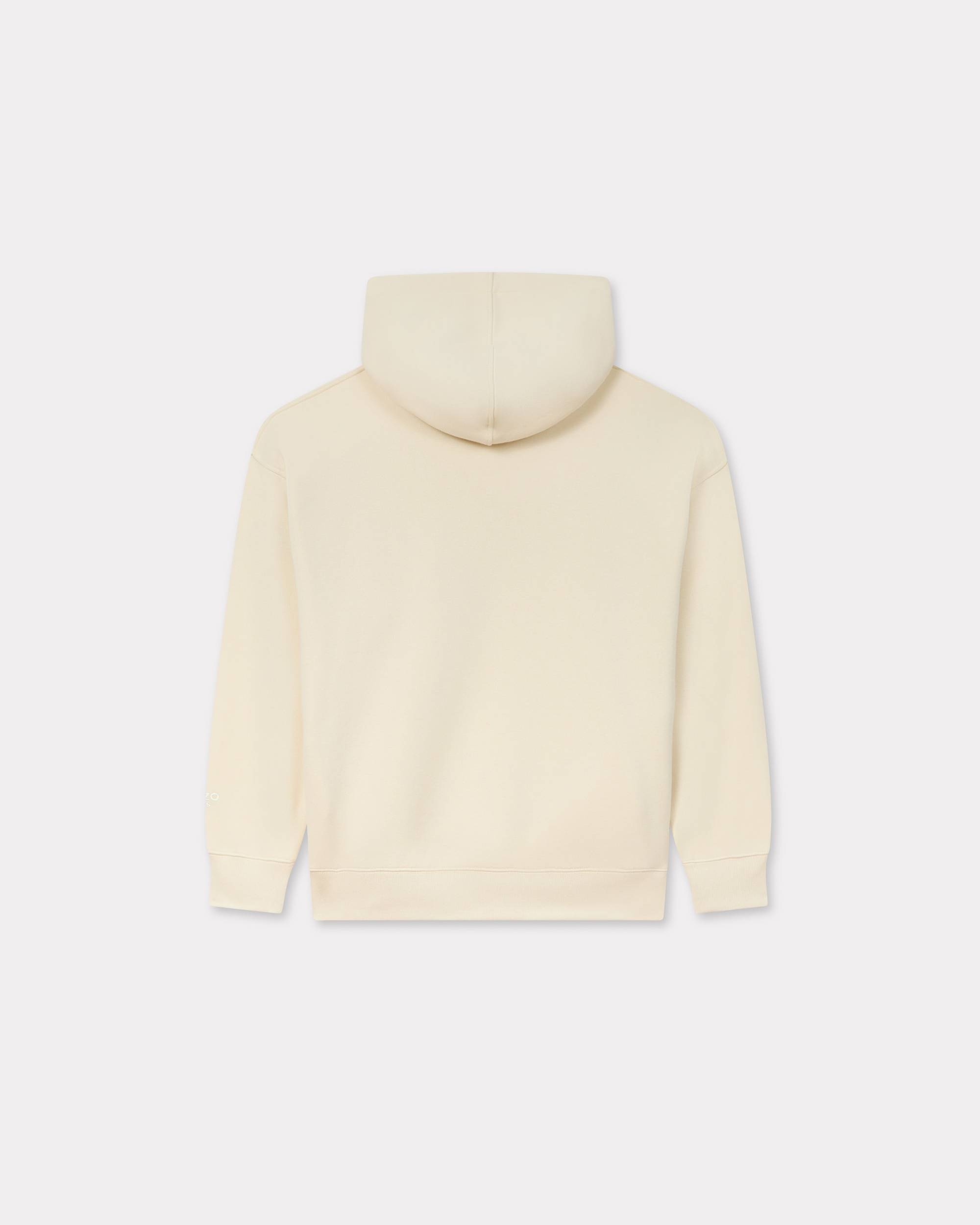 'Boke Flower' pin oversized hoodie in cotton - 2