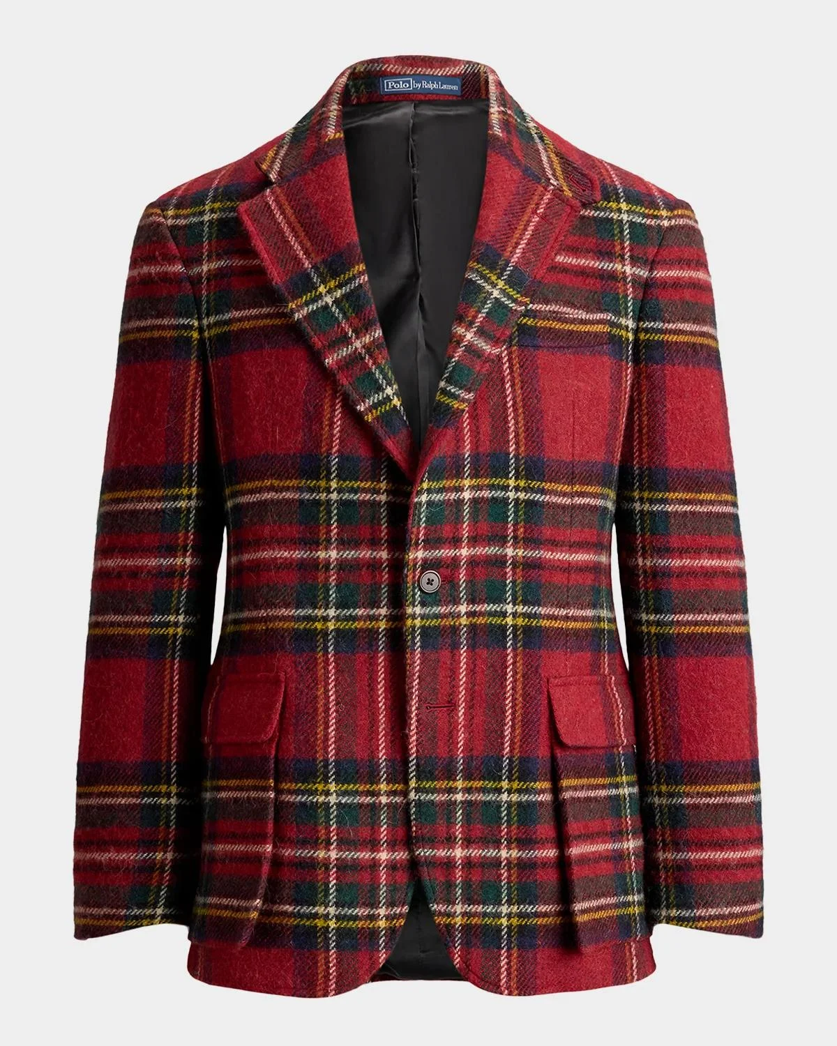 Men's RL67 Plaid Tweed Jacket - 1