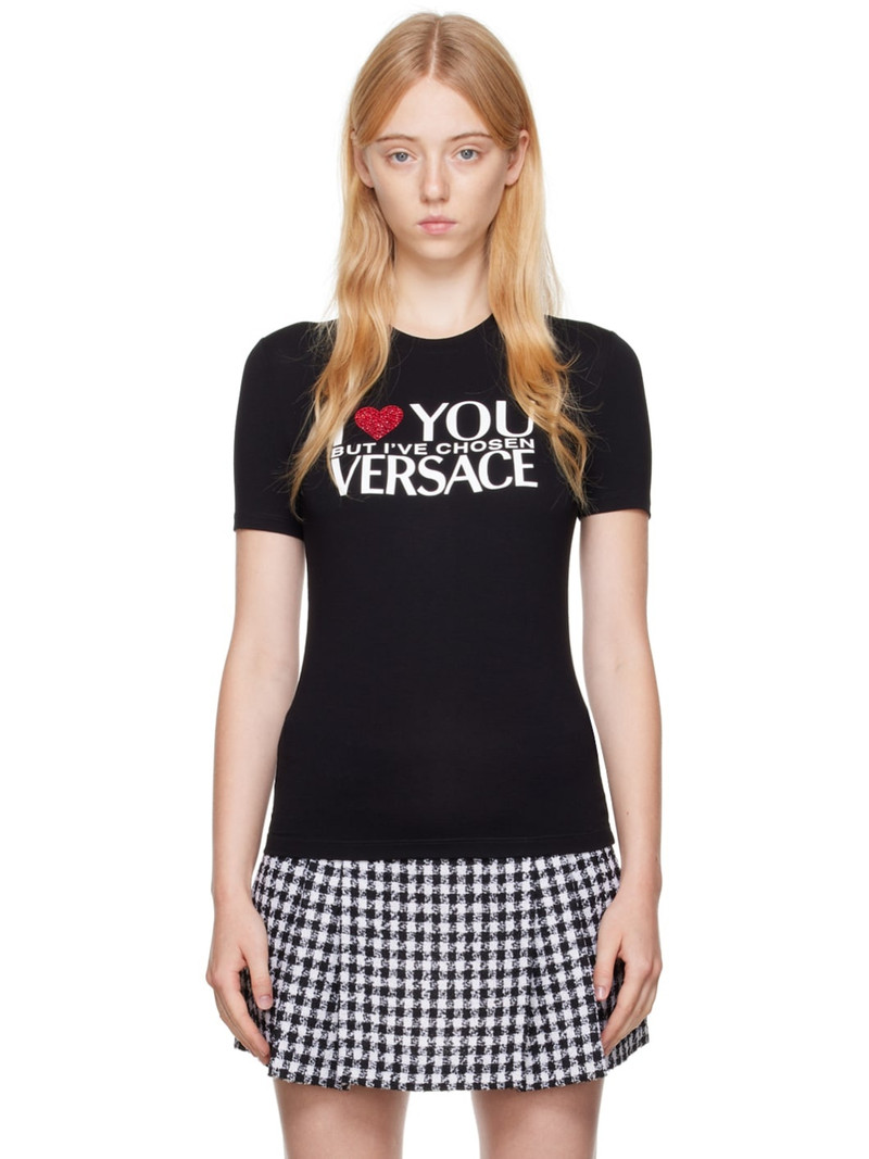 Black 'I Love You But' T-Shirt 1