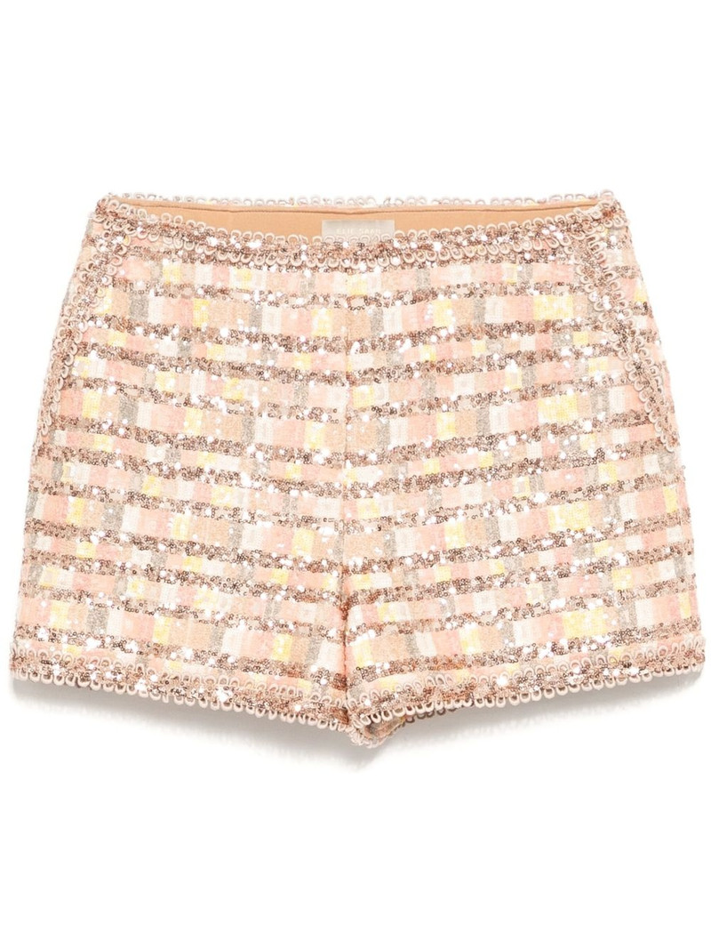 tweed sequin 반바지 1