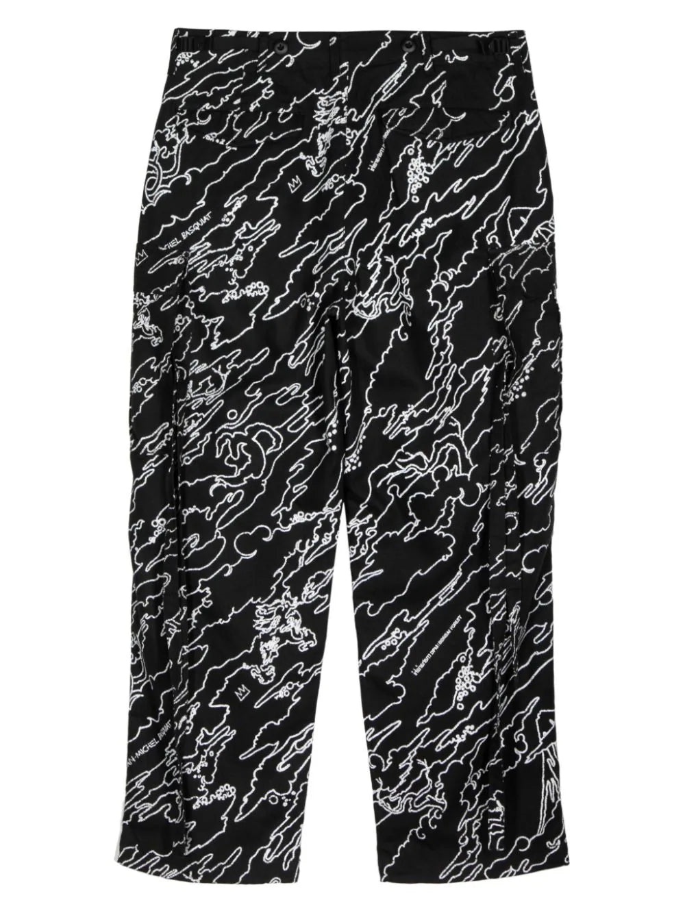 MAHA BASQUIAT CARGO TROUSERS - 2