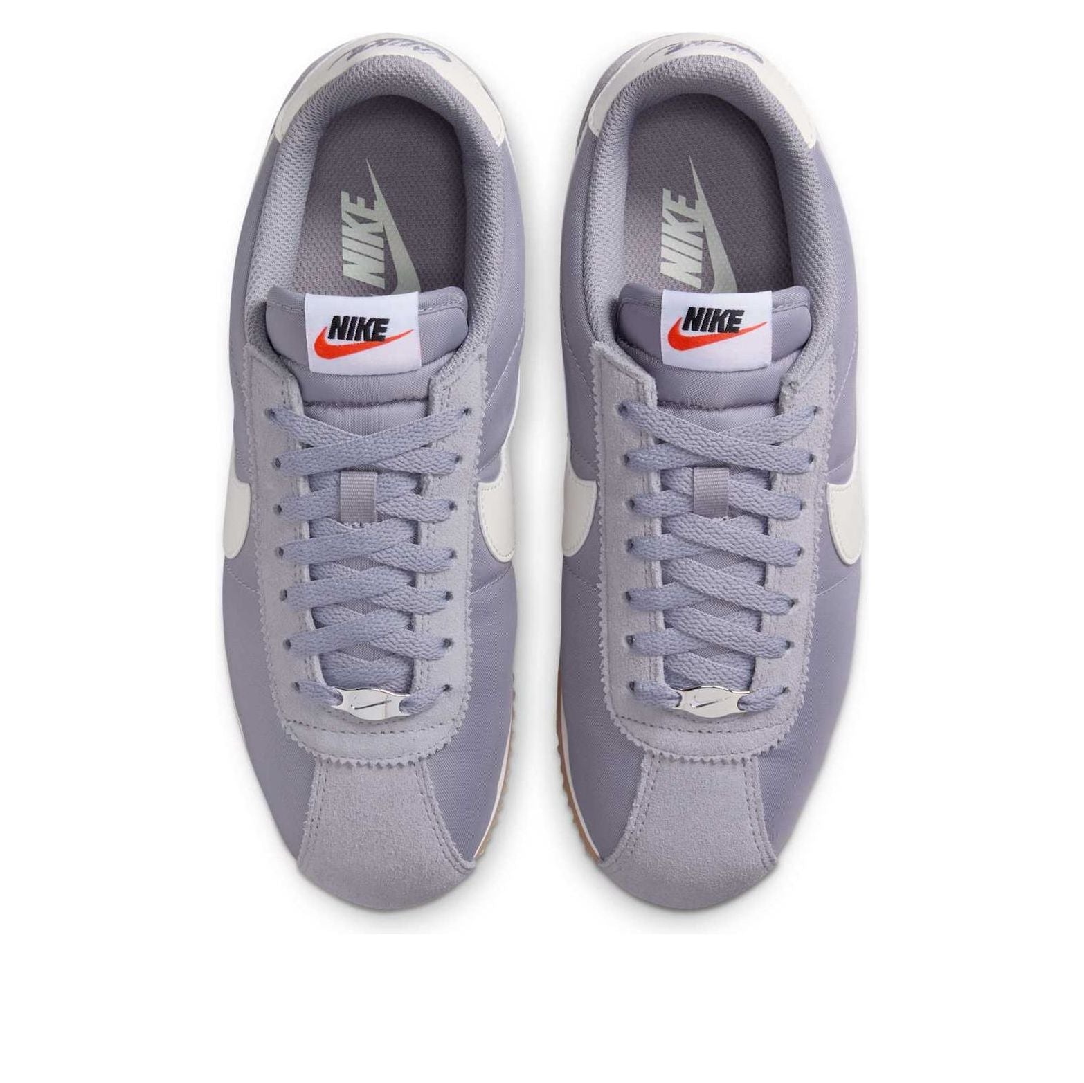 (WMNS) Nike Cortez Textile 'Cement Grey Gum Light Brown Safety Orange Sail' DZ2795-005 - 4