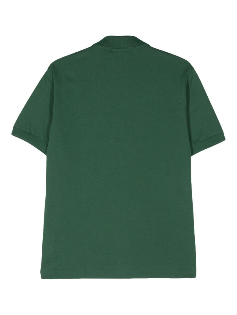 LACOSTE logo-patch short-sleeve polo shirt outlook