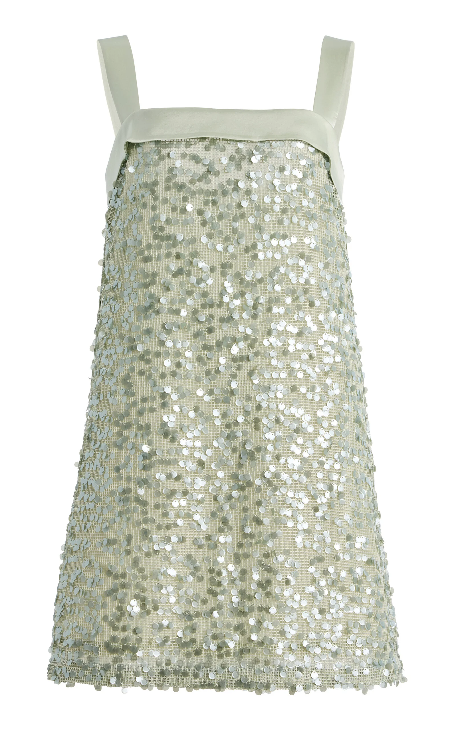Davina Sequined Mini Dress green - 1