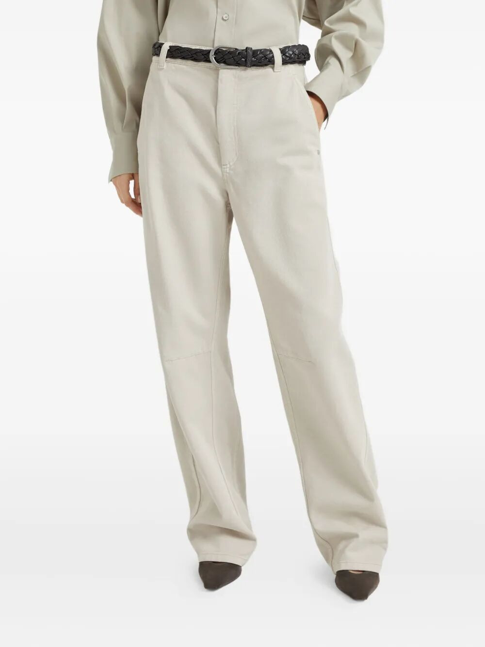 Brunello Cucinelli Women Dyed Pants - 6