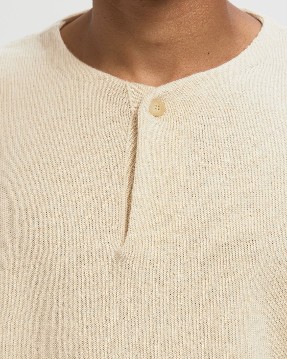 FINE KNIT HENLEY - 4