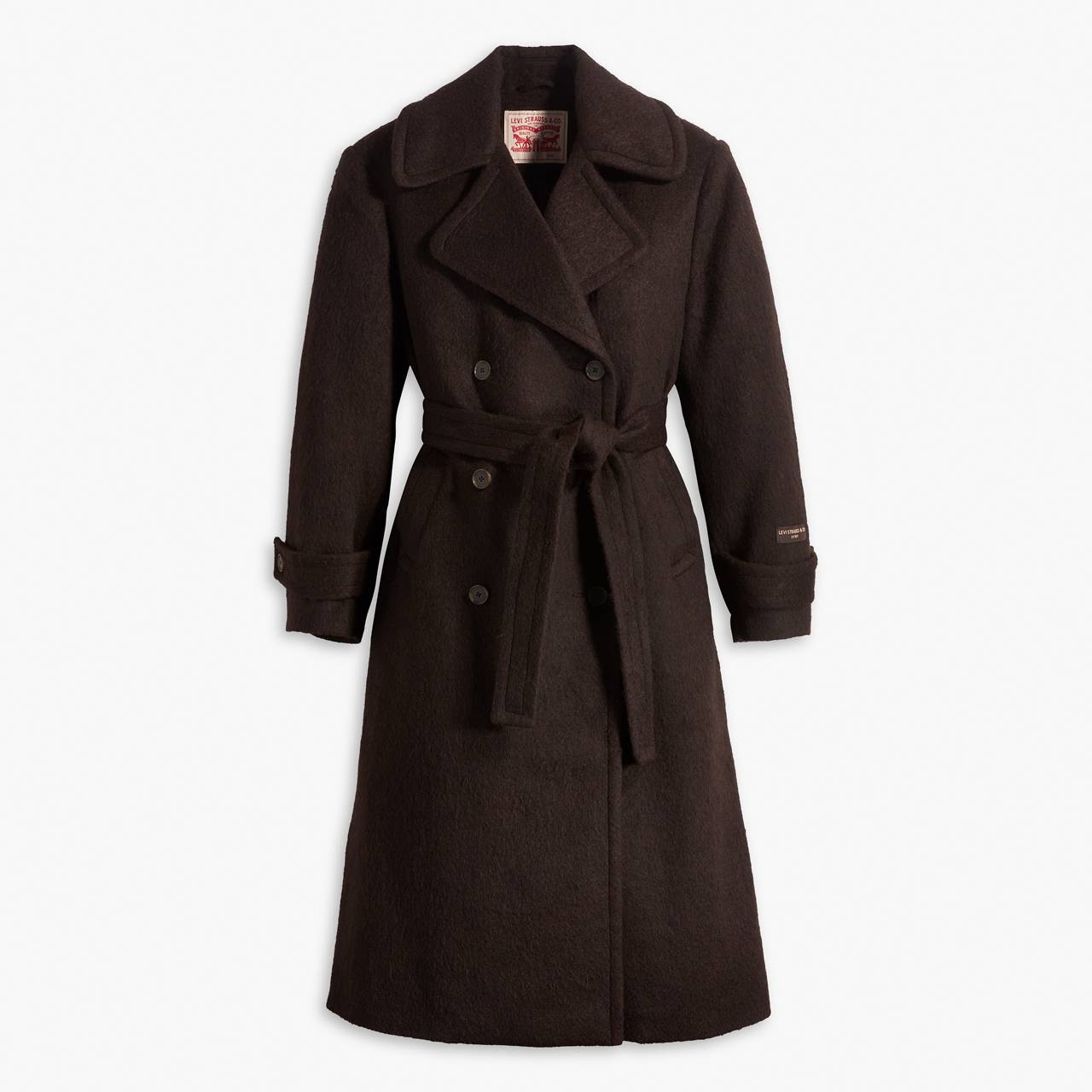WOOLY TRENCH COAT - 5