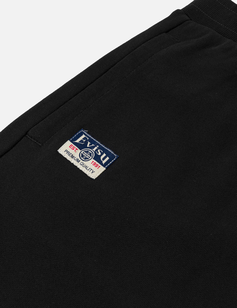Hand-drawn Daicock Print Sweatshorts 9