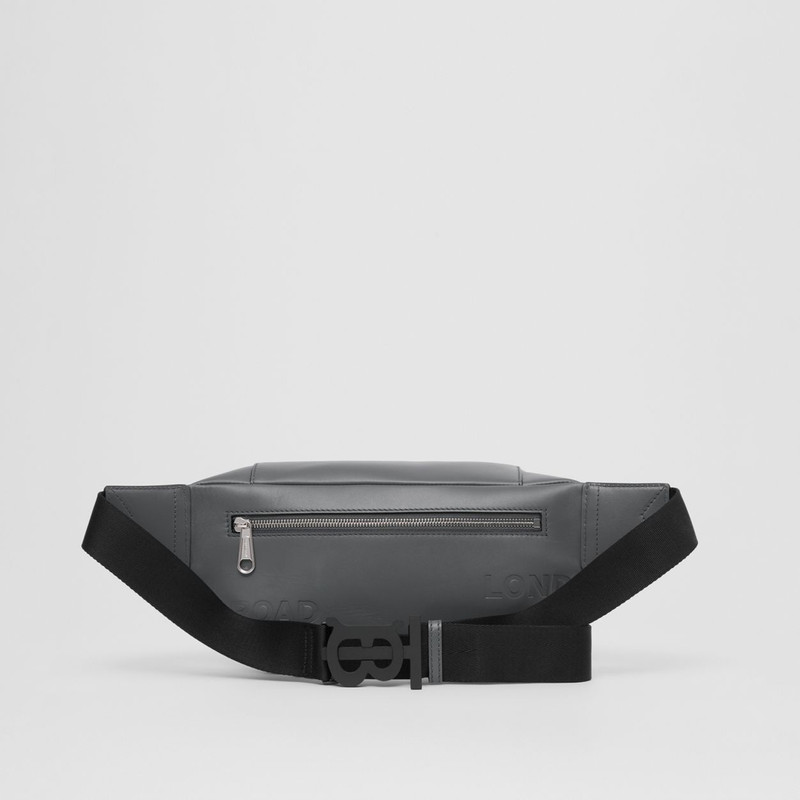 Horseferry Embossed Leather Sonny Bum Bag 8