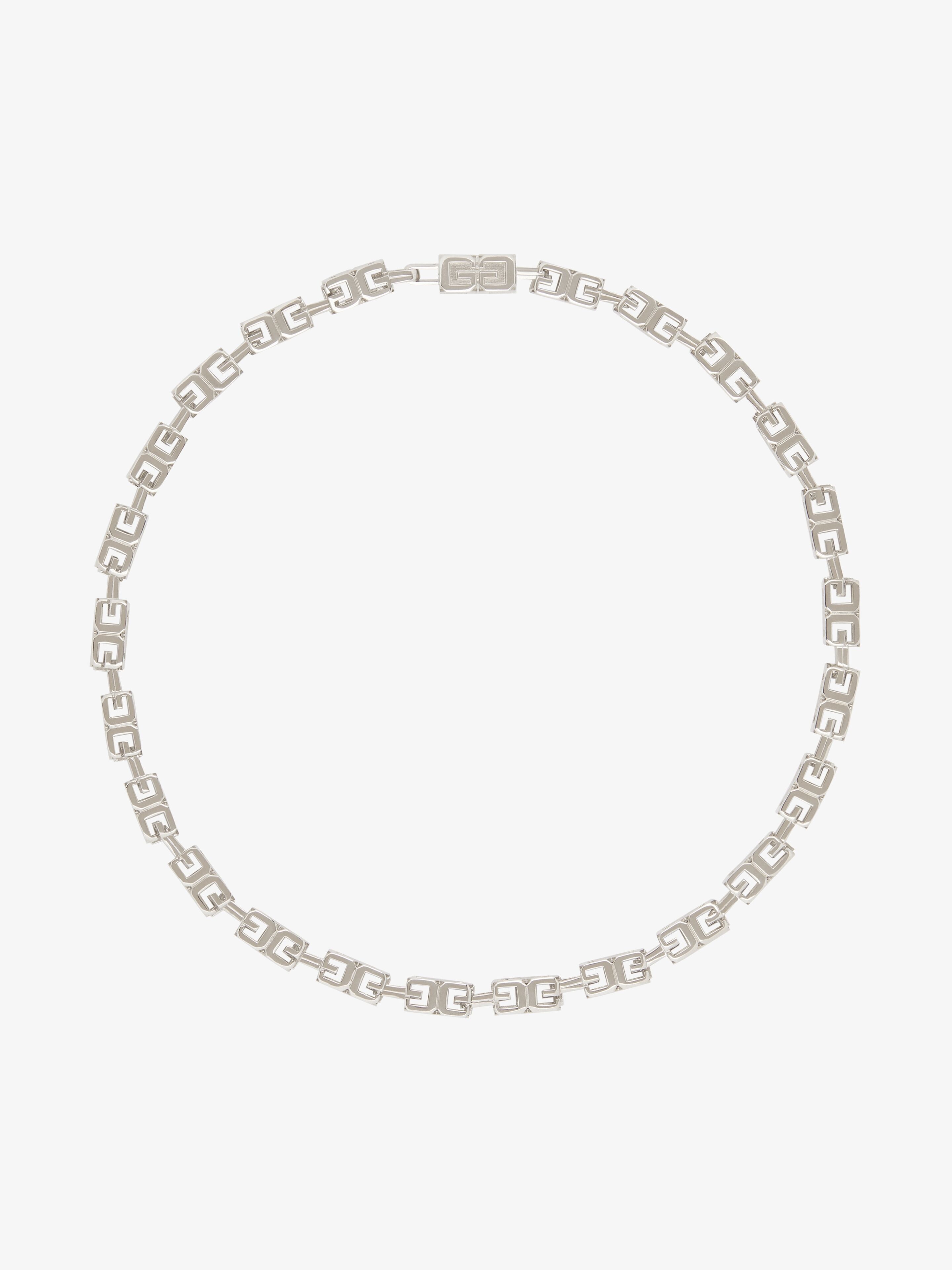 G CUBE NECKLACE IN METAL - 2