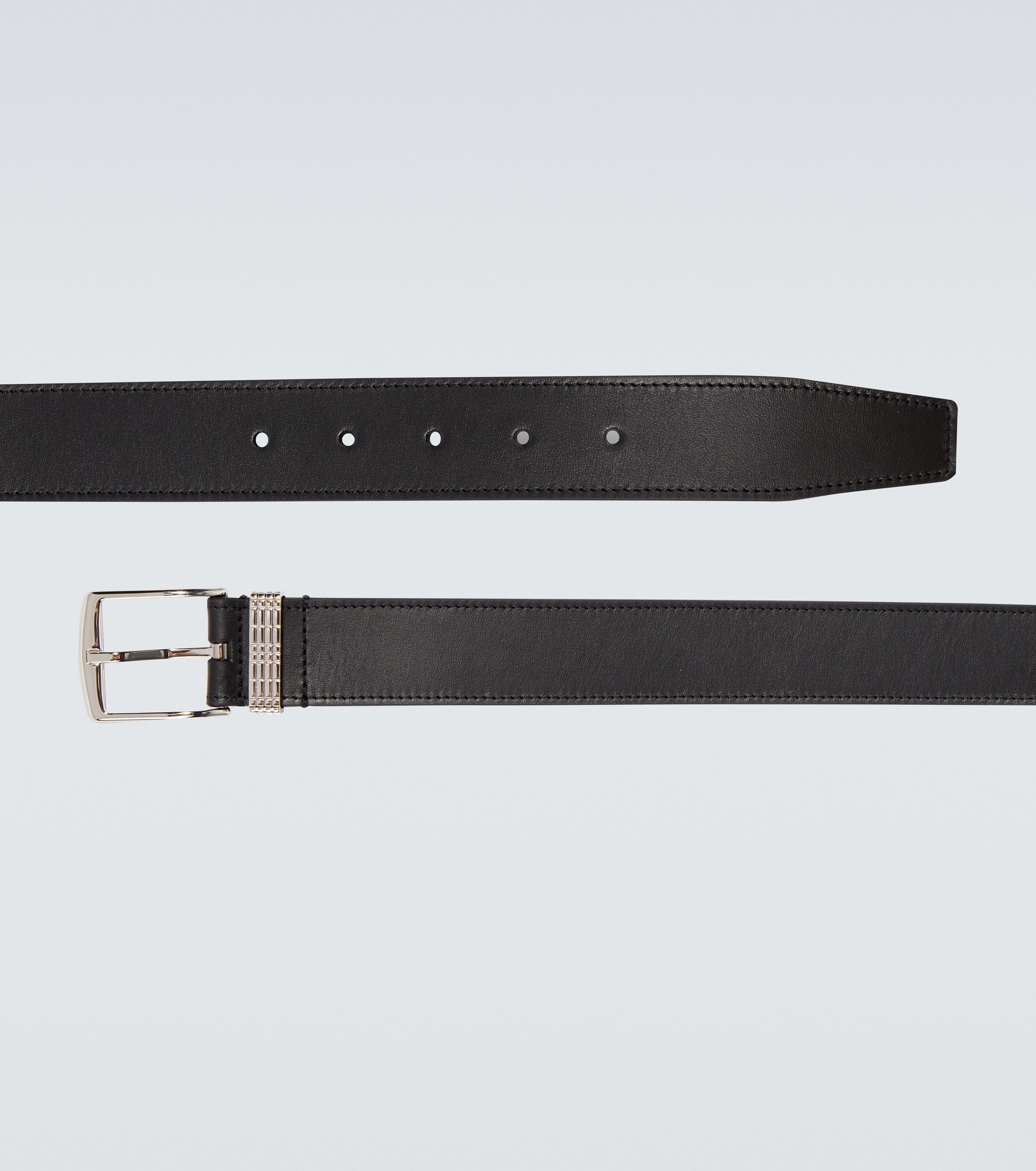 Check leather belt - 4