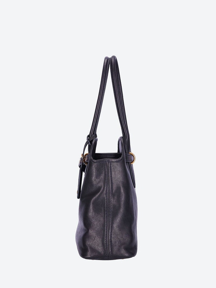 Miu Miu Women Nappa Aviator Leather Handbag - 4
