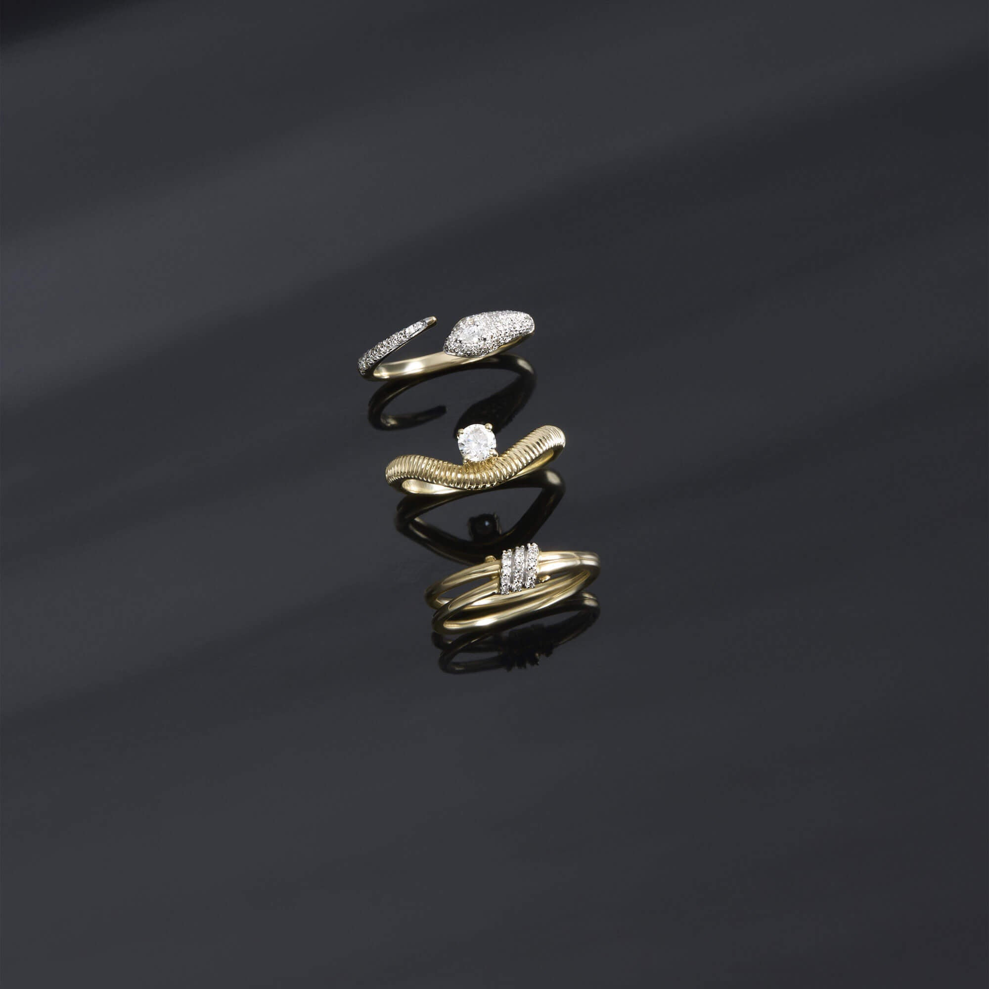 The Pavé Diana Ring - 7