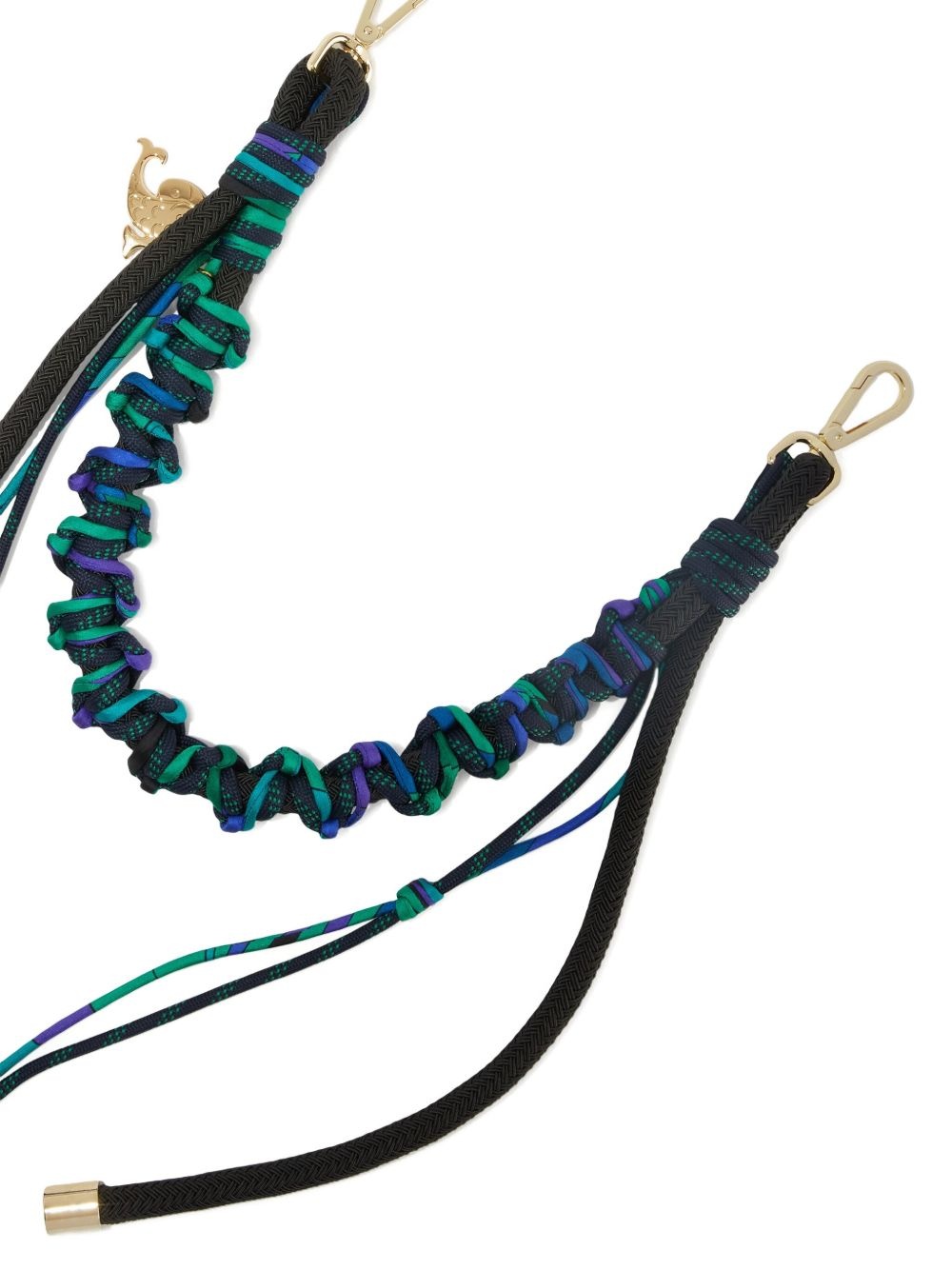 braided-detail belt - 2