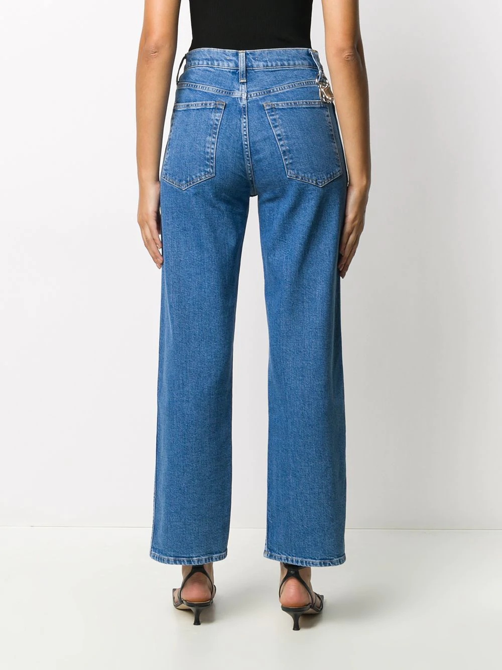 cropped Factory jeans - 4