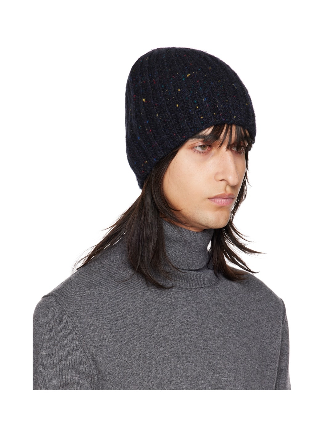 Navy Lutz Beanie - 2