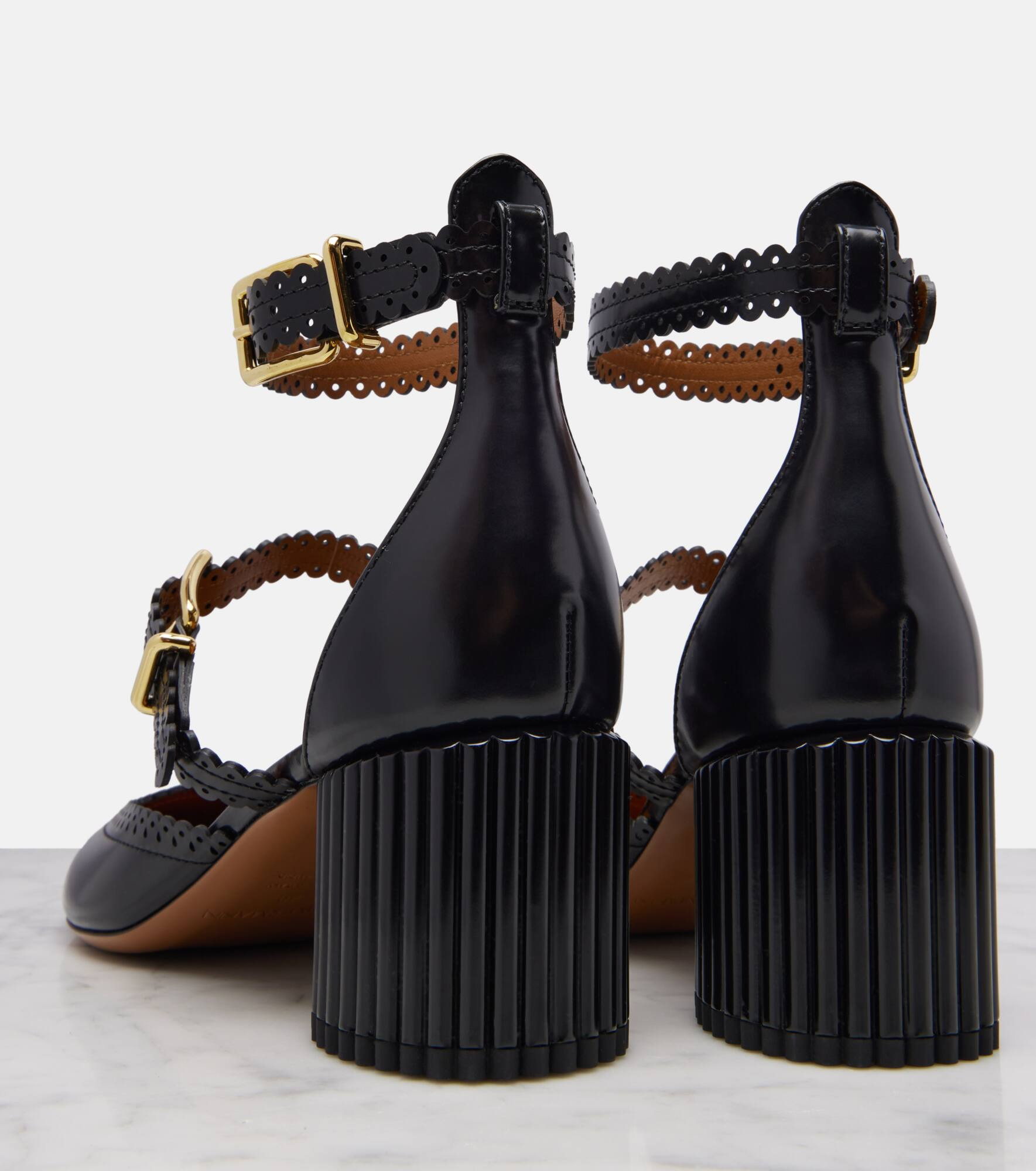 Eddie 55 leather Mary Jane pumps - 5