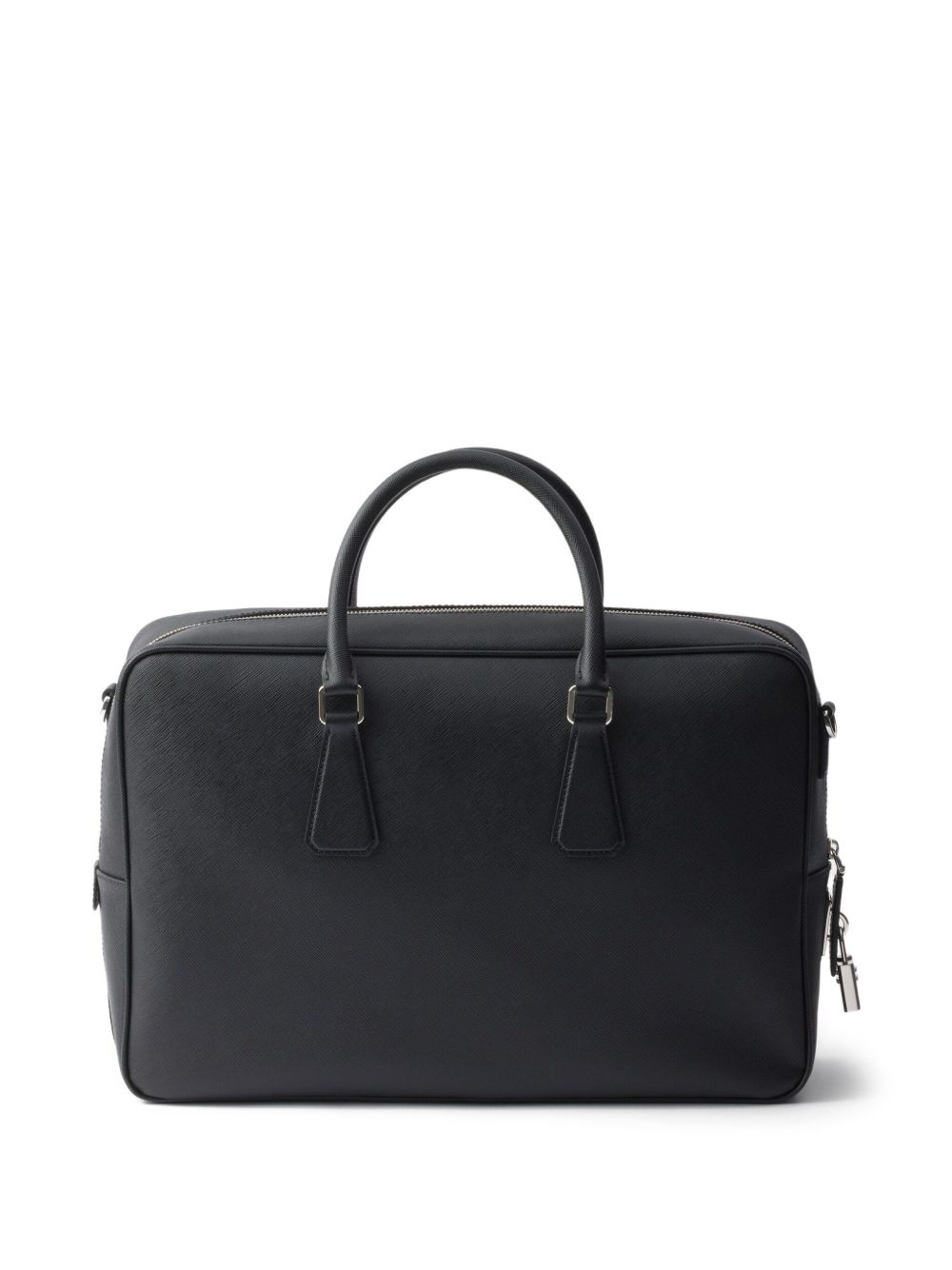 textured-leather briefcase - 2