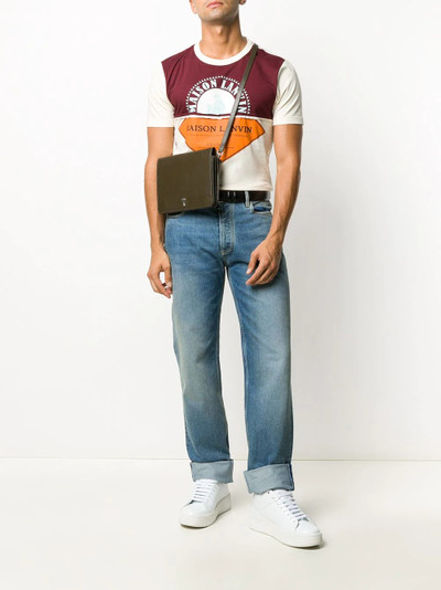 Lanvin bisected cotton T-shirt outlook