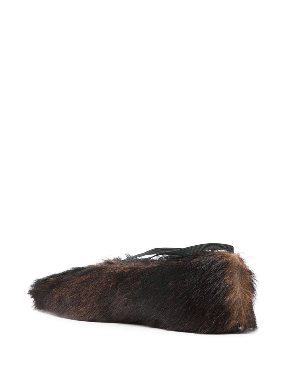 fur ballet flats - 3