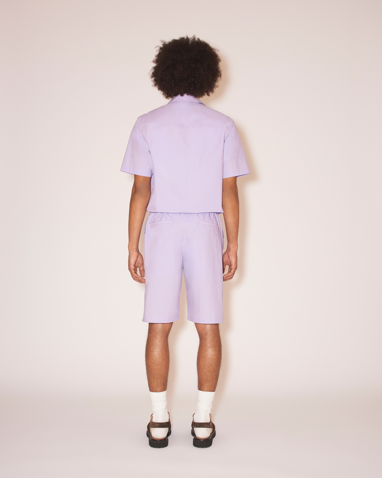 BENJA - Poplin jumpsuit - Lilac - 4