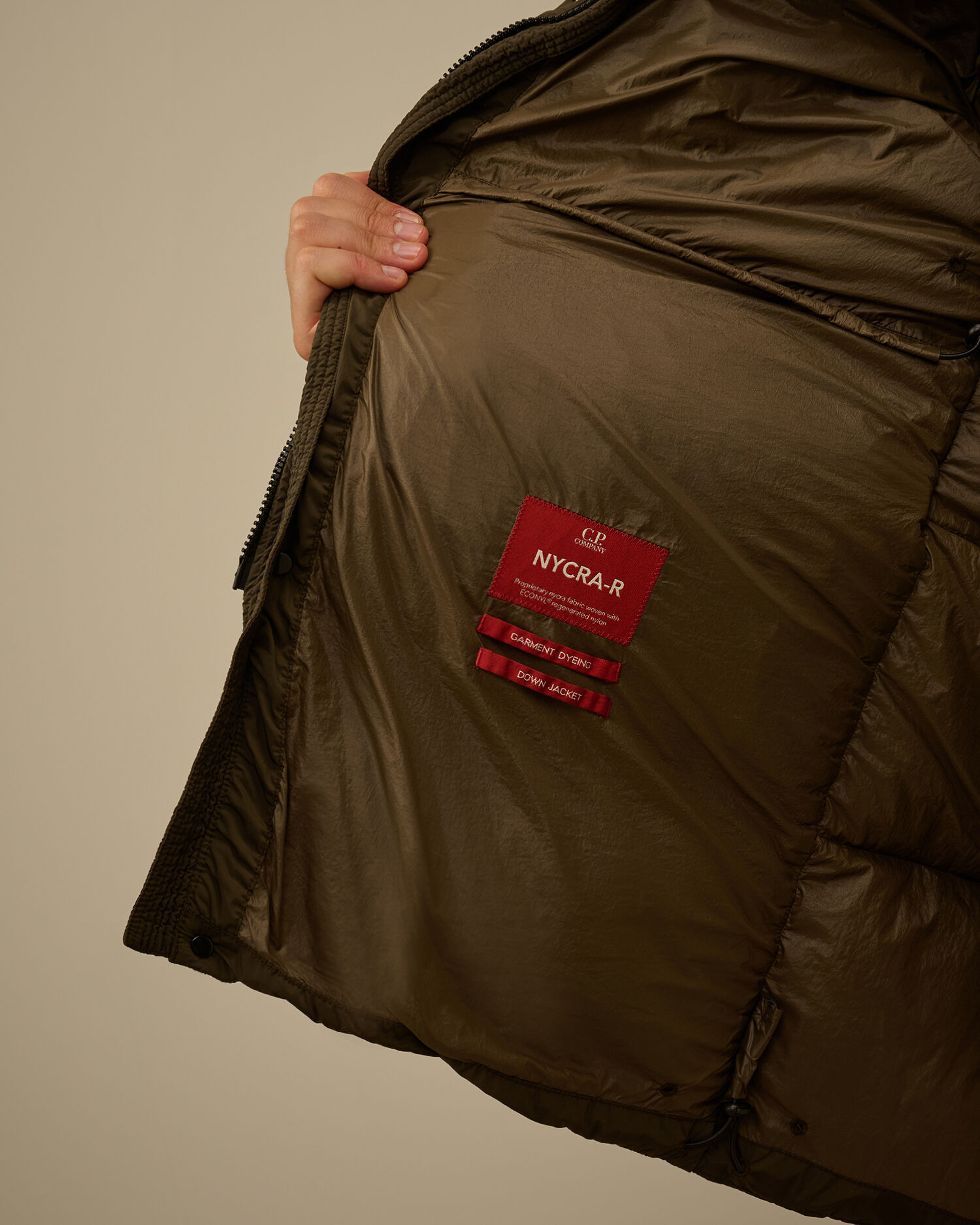 Nycra-R Long Hooded Down Jacket - 7