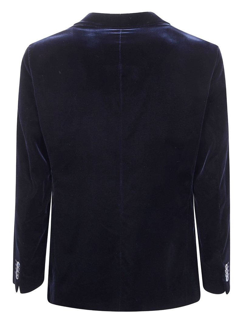 GIORGIO ARMANI velvet blazer outlook