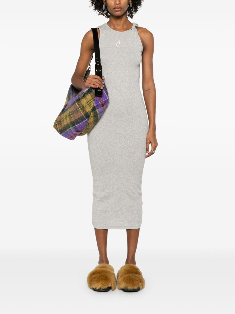 JW Anderson logo-embroidered maxi dress outlook