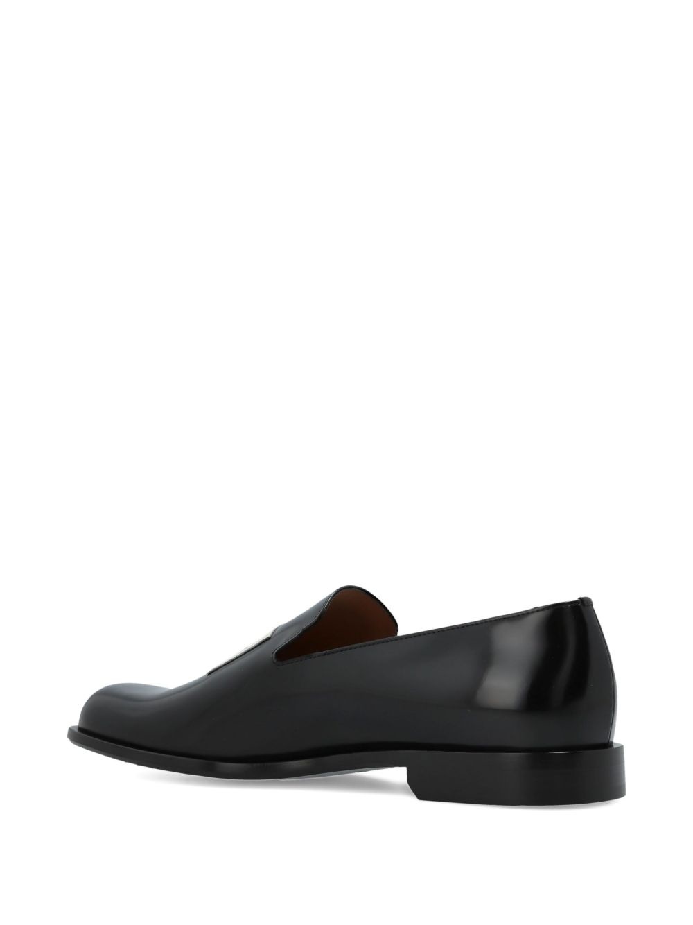 logo-embellished loafers - 4