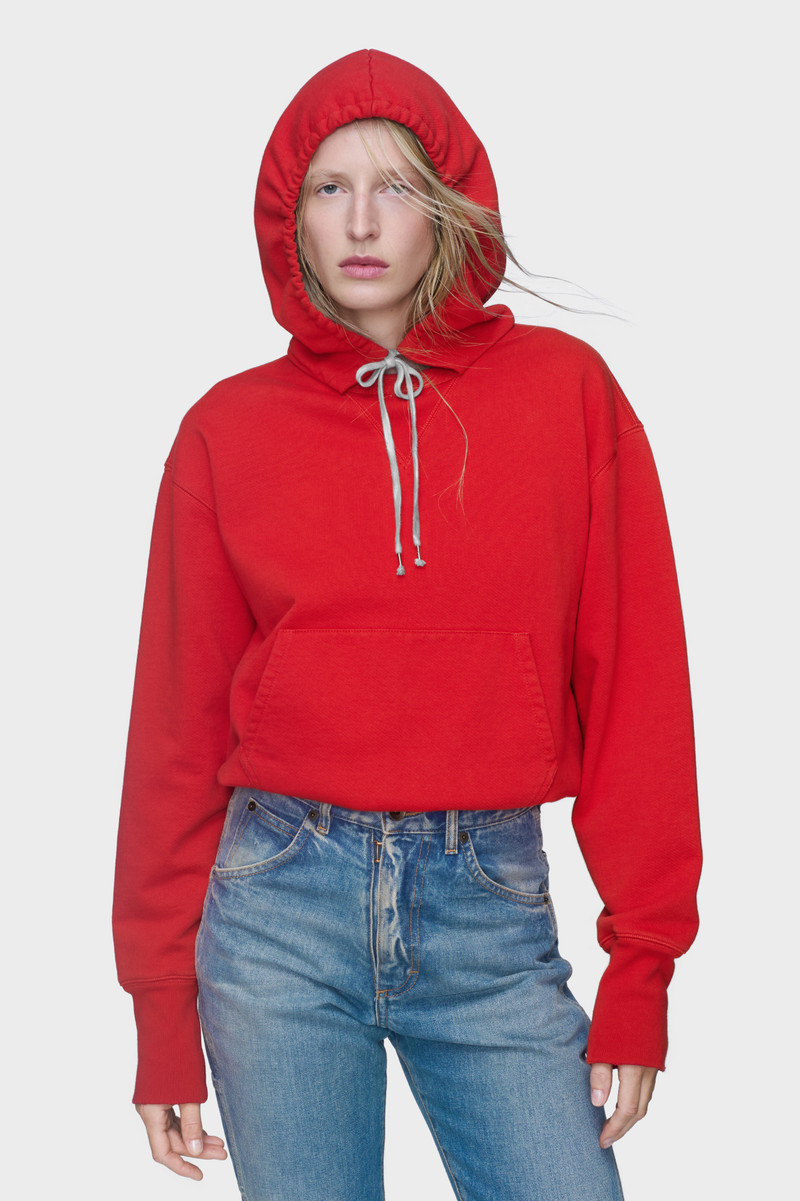 Maison Margiela Cotton hooded sweatshirt outlook