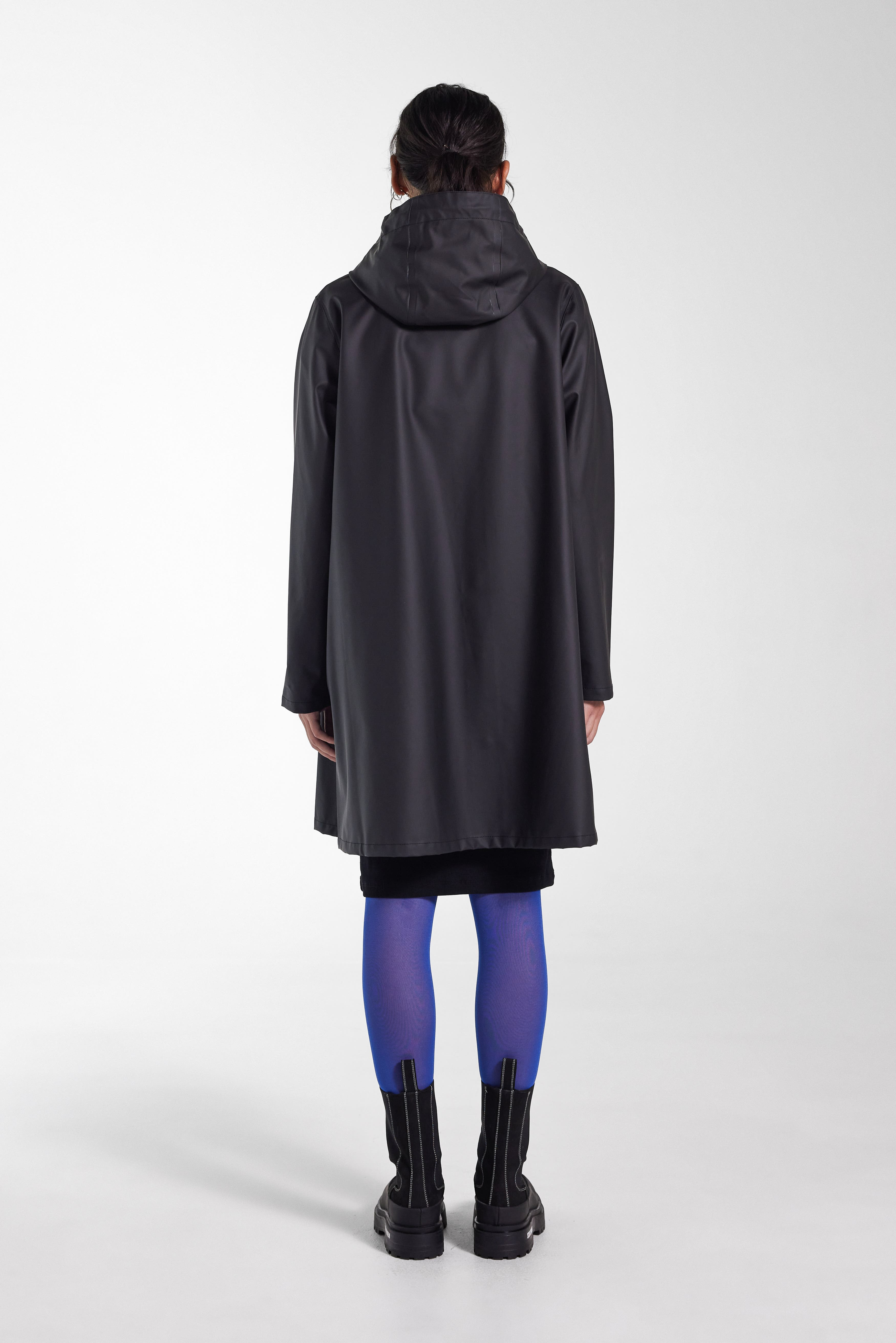Stutterheim Mosebacke Lightweight Raincoat in Black at Nordstrom - 4
