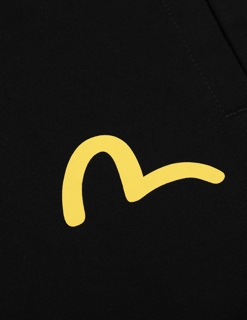 TAIKO DARUMA PRINT SWEAT SHORTS 9