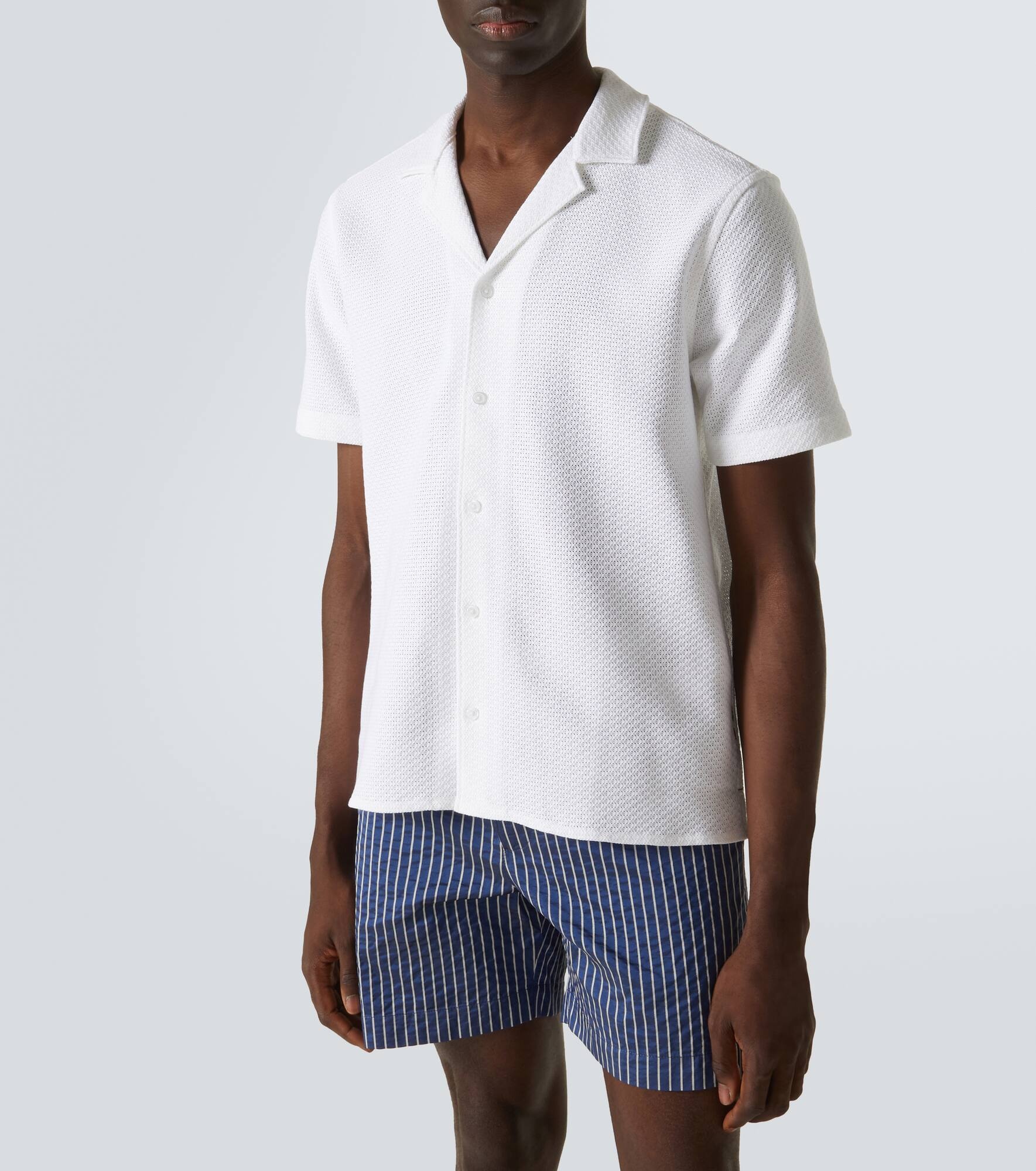 Maitan cotton bowling shirt - 3
