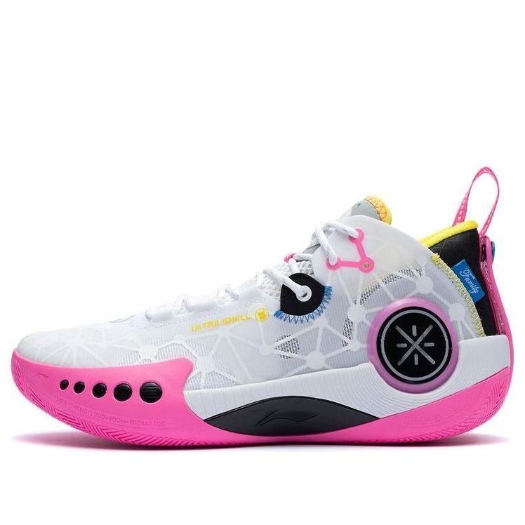 Li-Ning Wade Shadow 3 On Court 'White Pink' ABPR049-4 - 1