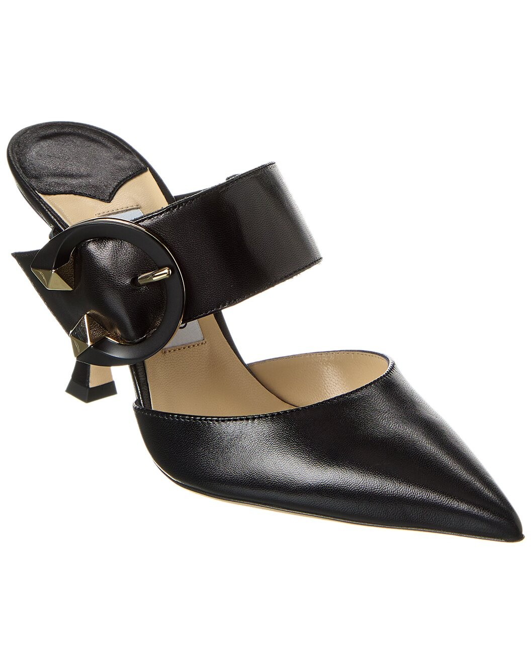 Jimmy Choo Magie 90 Leather Pump - 1